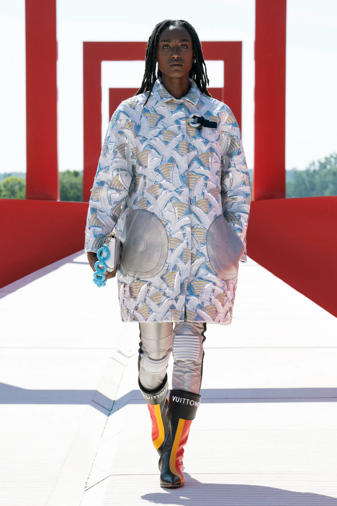 Louis Vuitton Cruise 2022 A Passport To The Future The Face Where Was Louis Vuittons Cruise 2022 Fashion Show Located