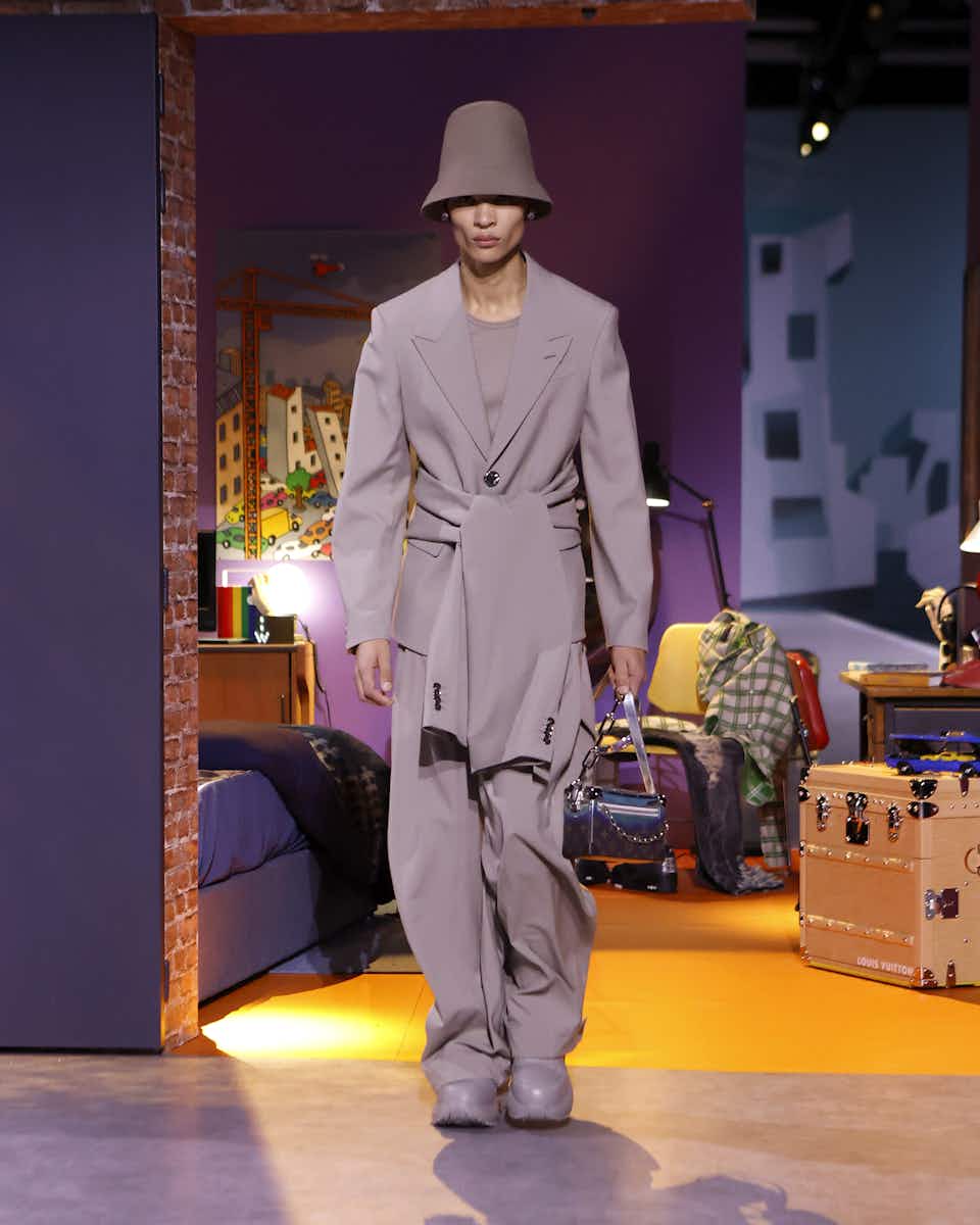 Louis Vuitton FW23 Mens' Collection Celebrates Never Growing Up