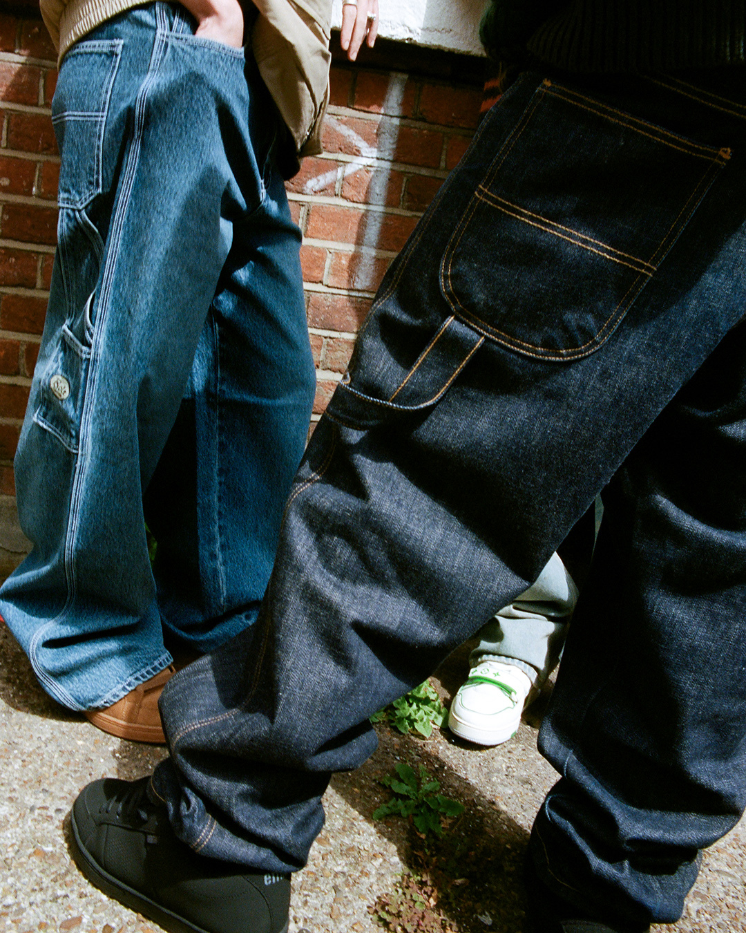 Collusion 90s baggy Pants in Black for Men  Lyst