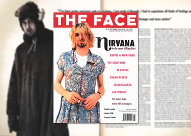 kurt cobain the face