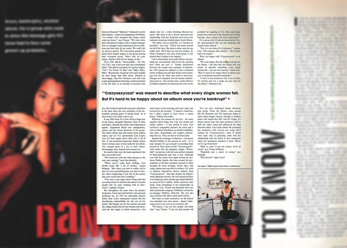 Lisa Left Eye Lopes Tionne T Boz Watkins And Rozanda The Face