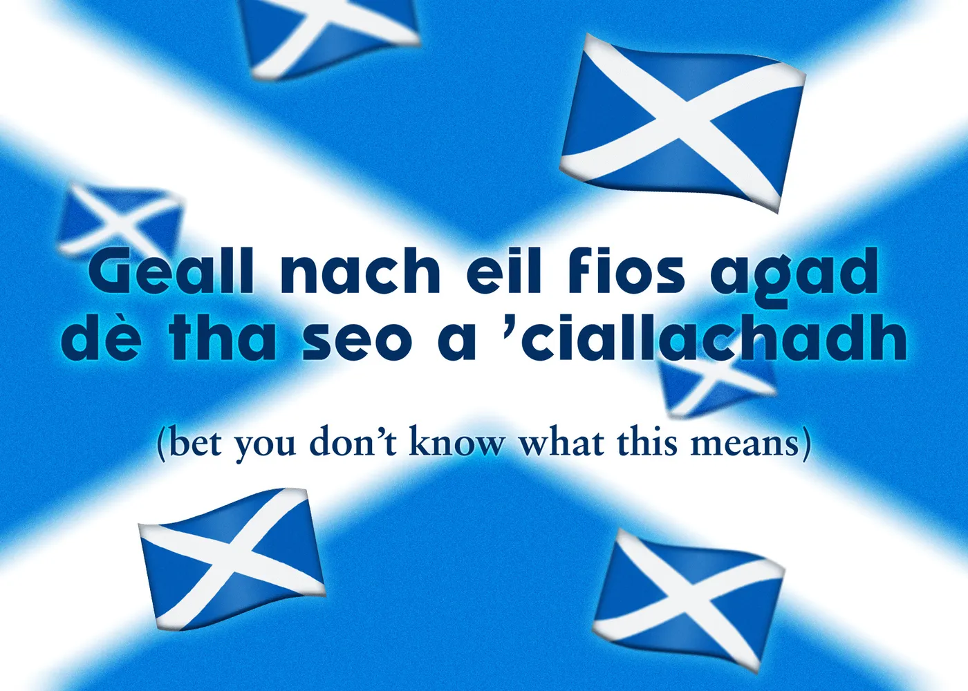 Cànanan Màthaireil Scottish Gaelic is making a comeback The Face