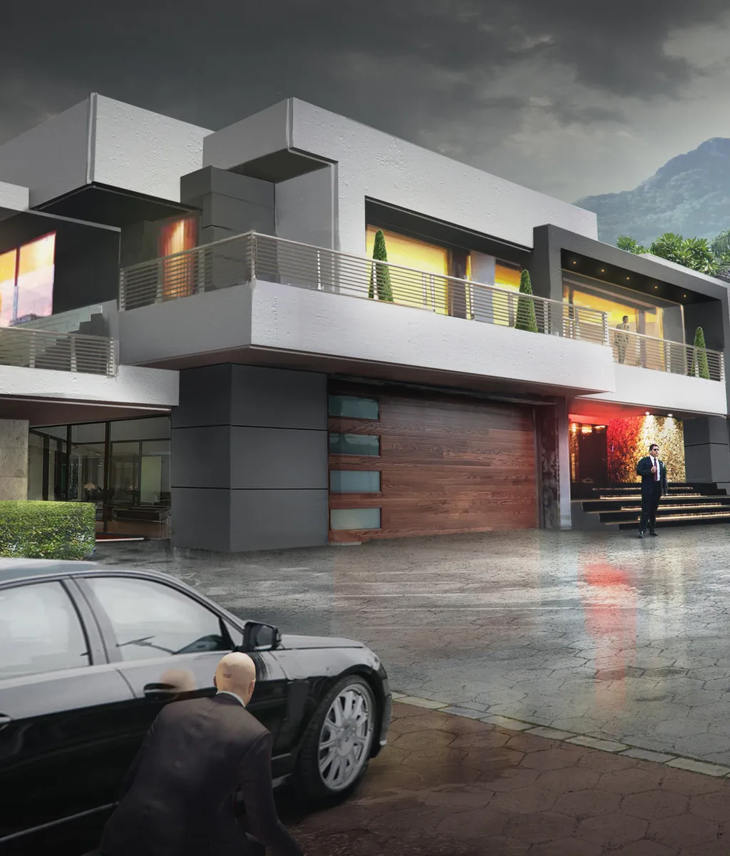 Hitman 3, James Bond and the art of the villain’s lair The Face