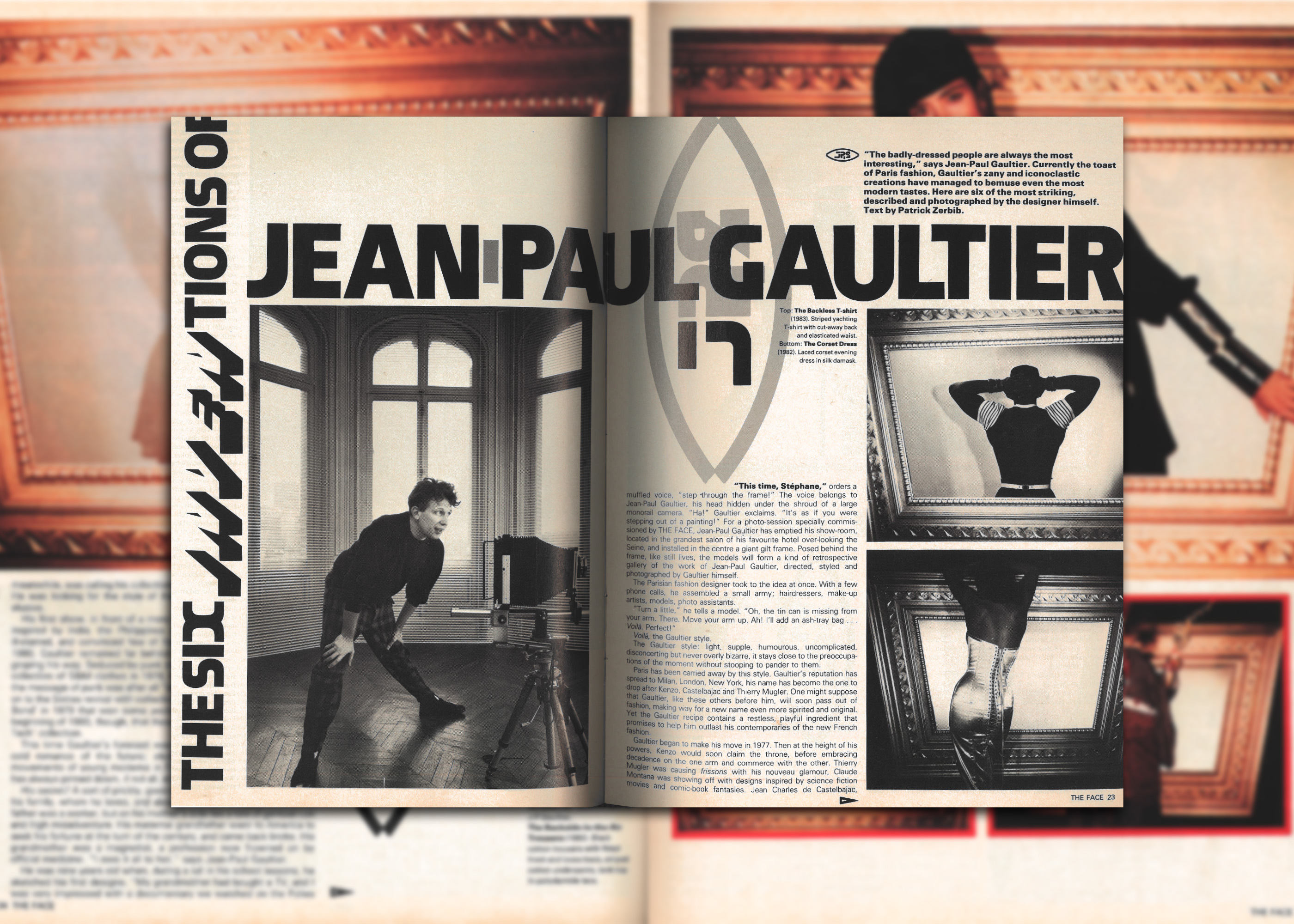 Menswear fans, listen up! Jean Paul Gaultier has opened his entire