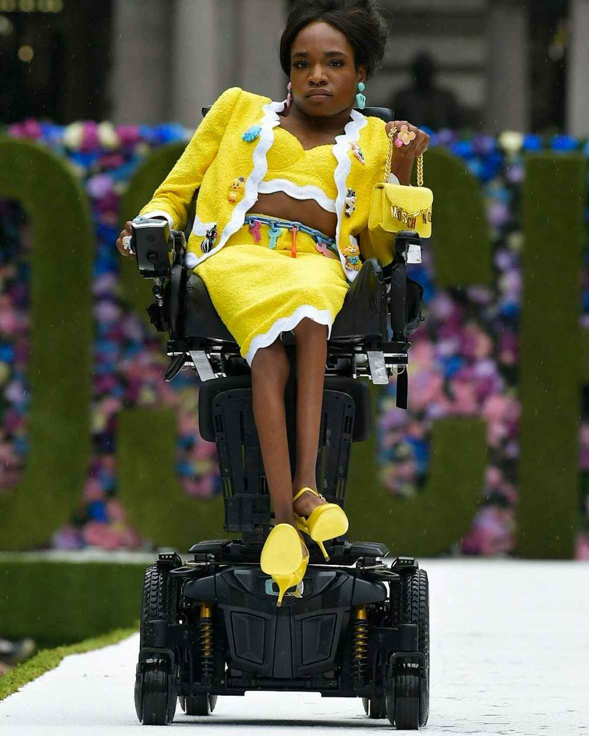 Moschino two piece shop outfit