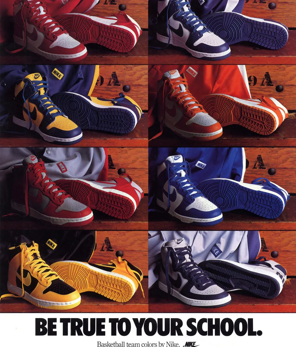 A Brief History Of The Nike Dunk The Face