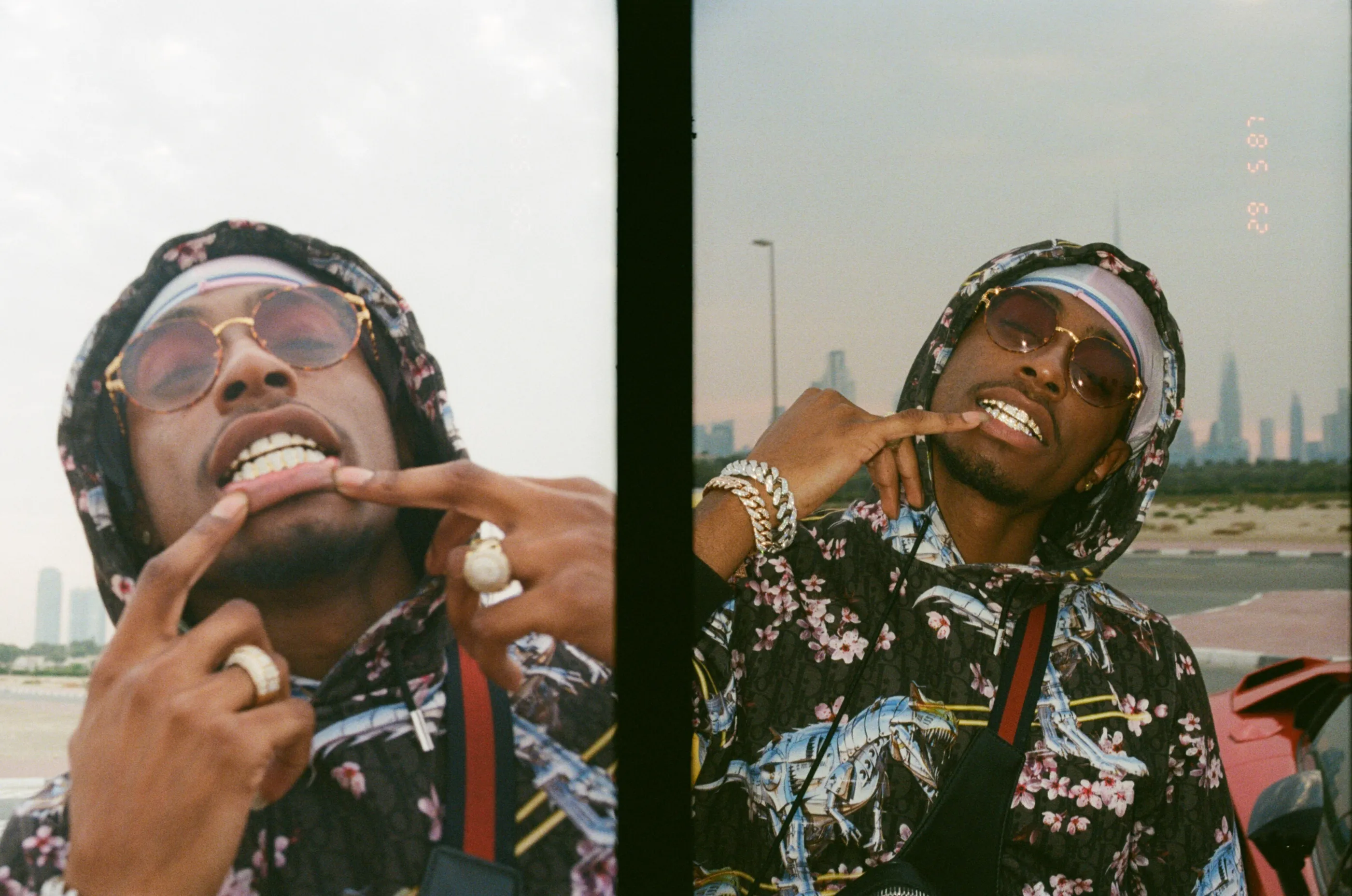 Behind the scenes on the set of Nines’ new music video - The Face