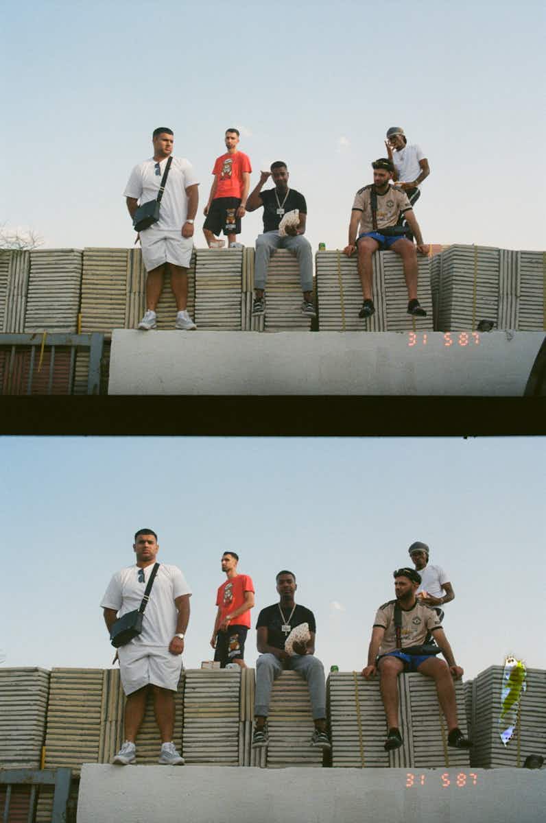 Behind the scenes on the set of Nines’ new music video - The Face