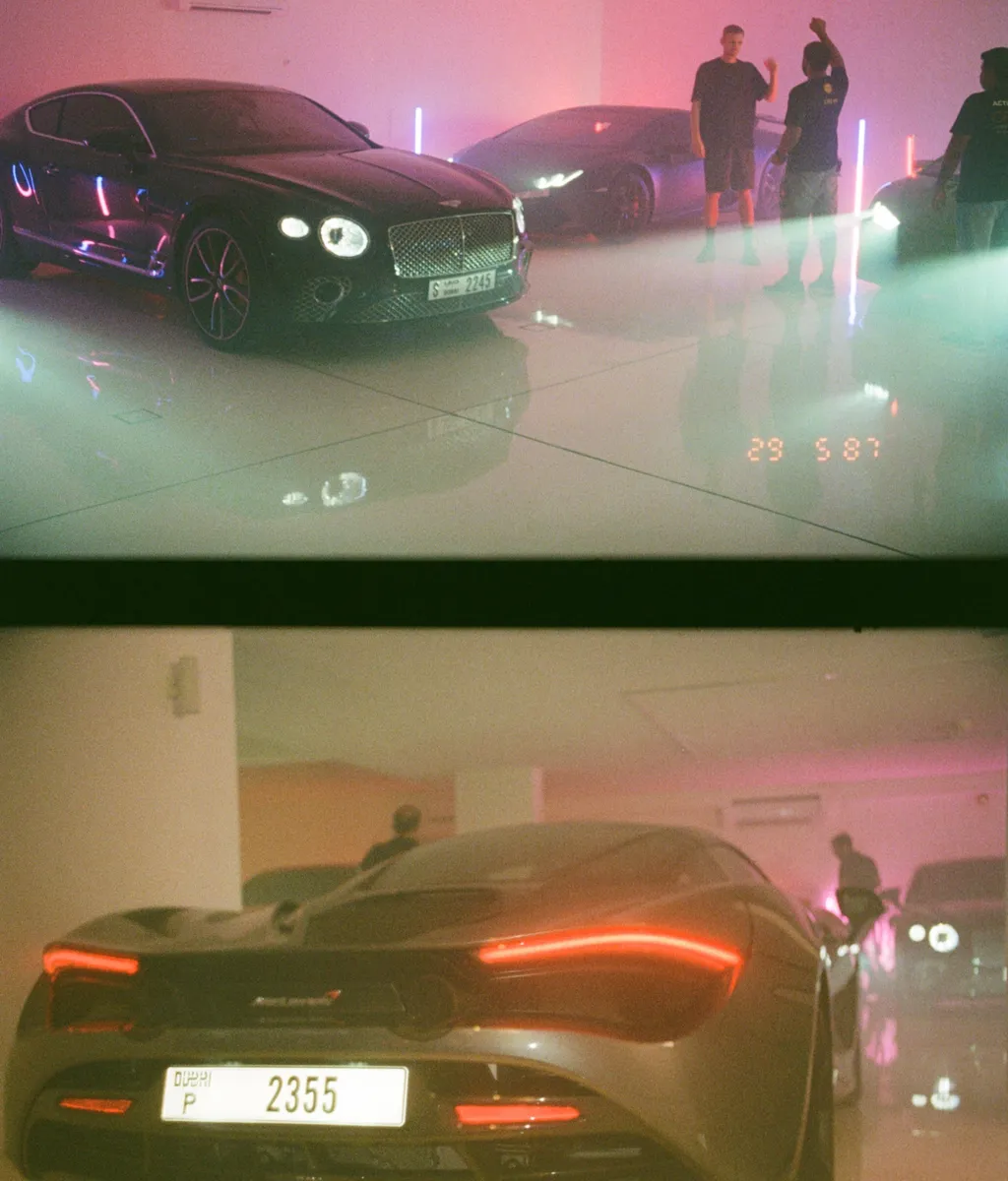 Behind the scenes on the set of Nines’ new music video - The Face