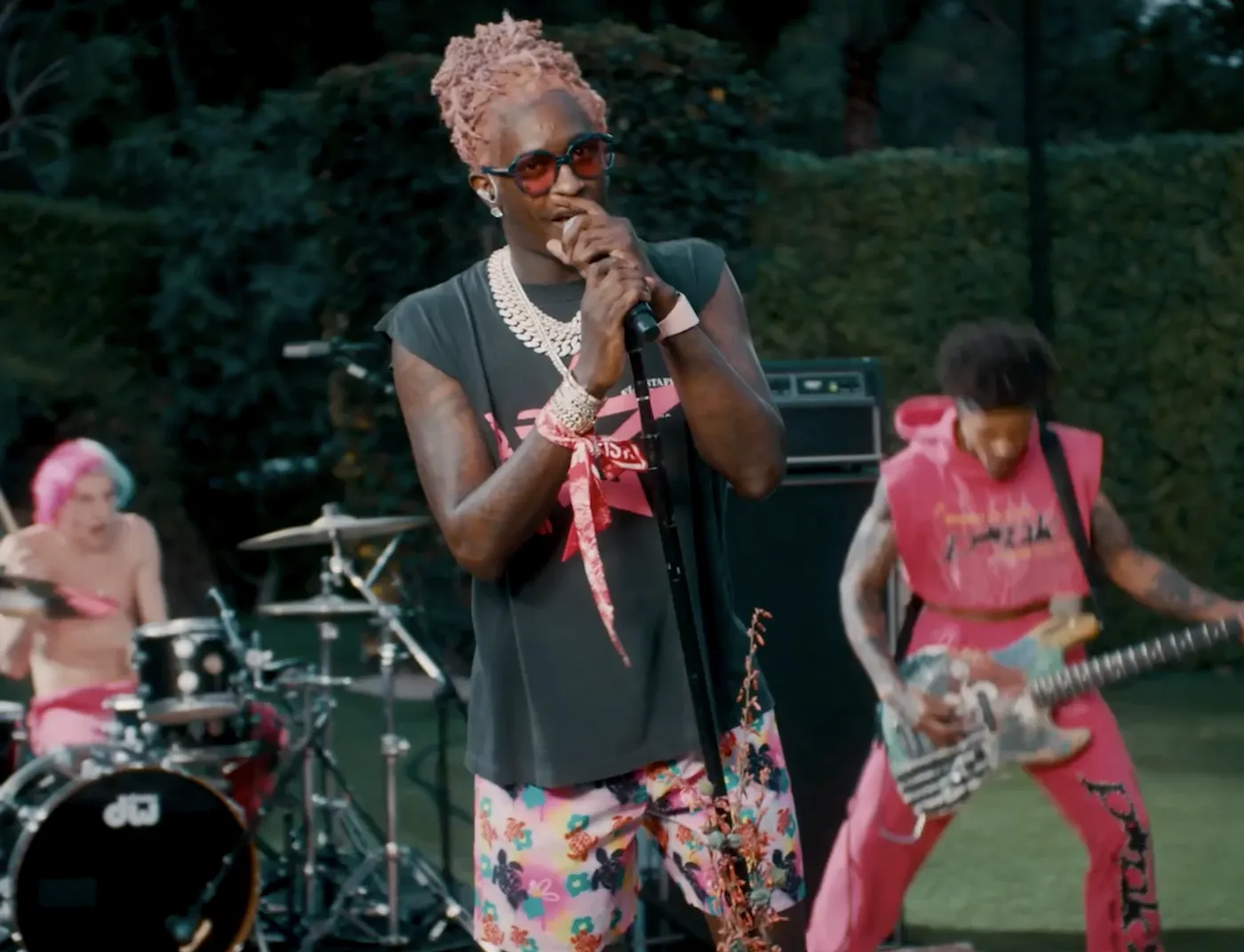 Watch Young Thug's pop punk NPR Tiny Desk concert with… - The Face