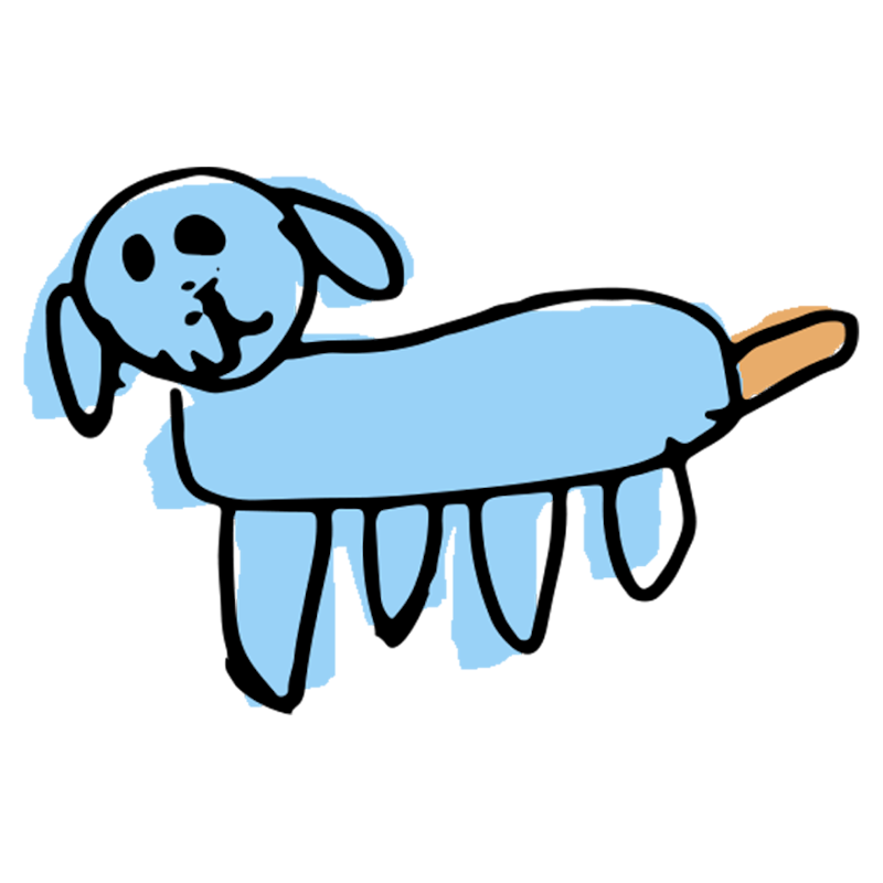 illustration of a dog