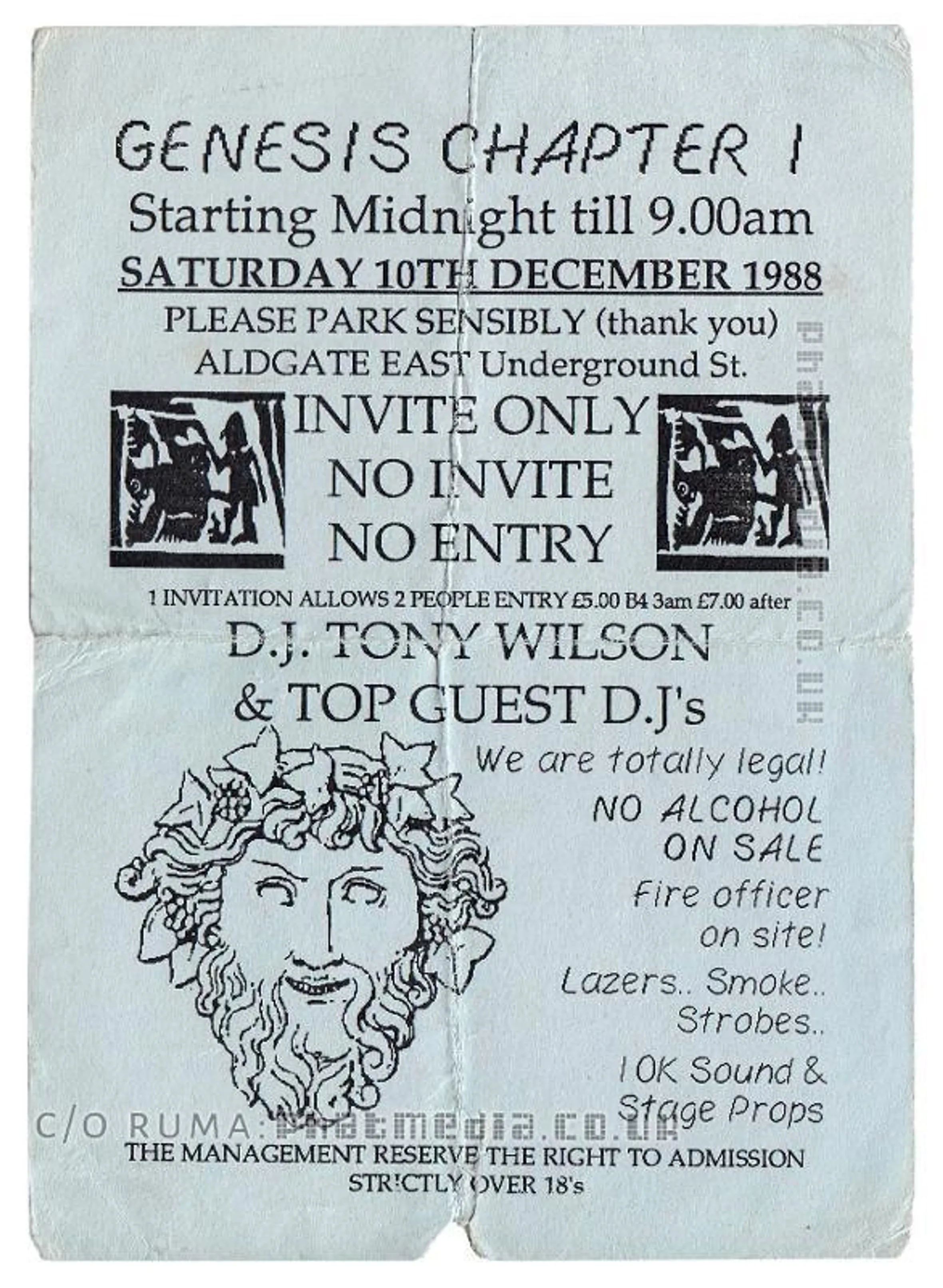 The 10 best old school rave flyers you’ve never seen - The Face