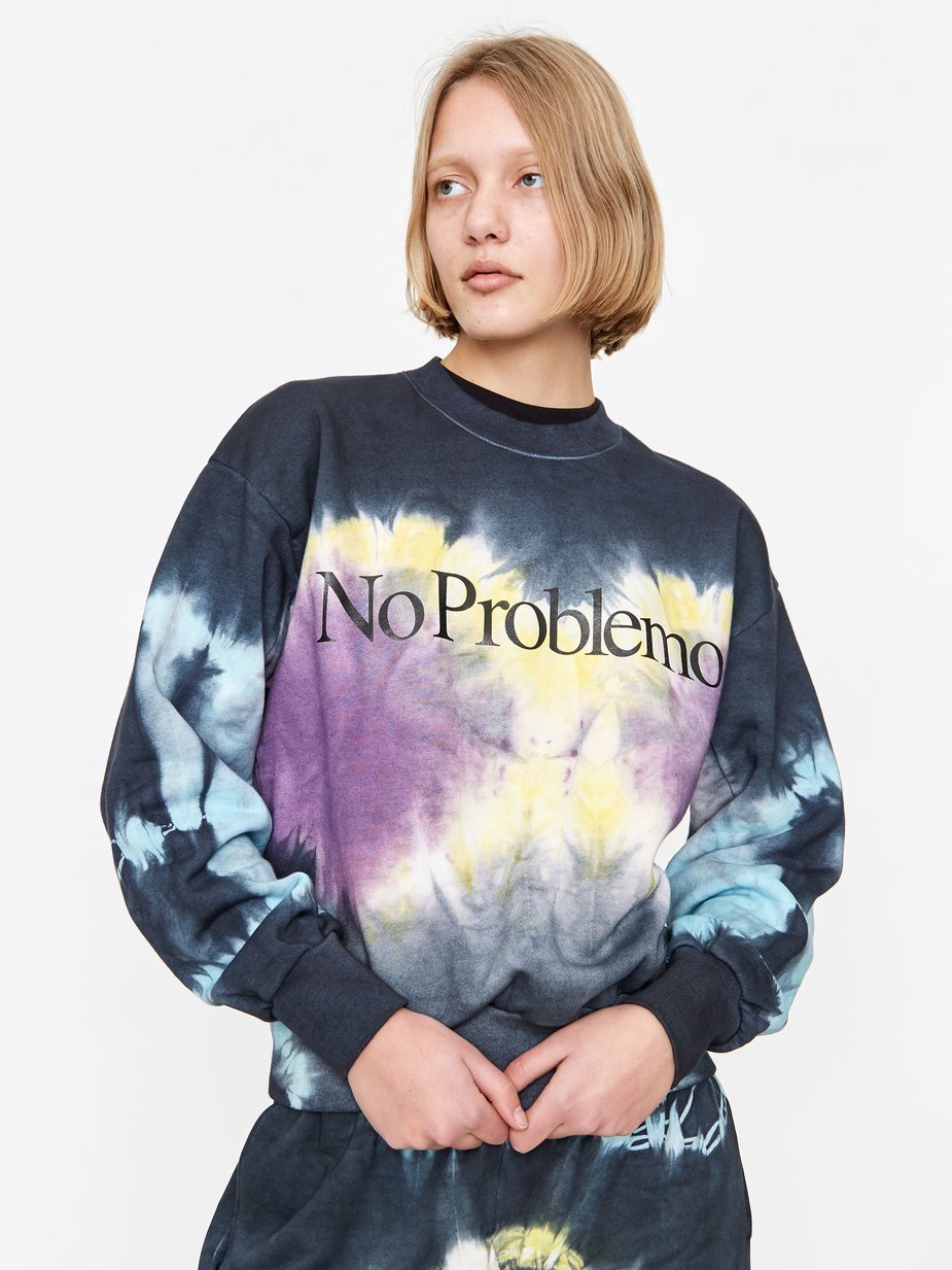 Aries tie best sale dye sweatshirt